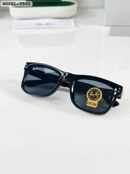 RAYBAN REVERSE SHINE BLACK SUNGLASSES