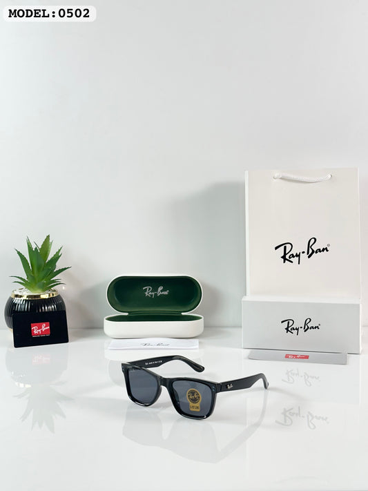 RAYBAN REVERSE SHINE BLACK SUNGLASSES