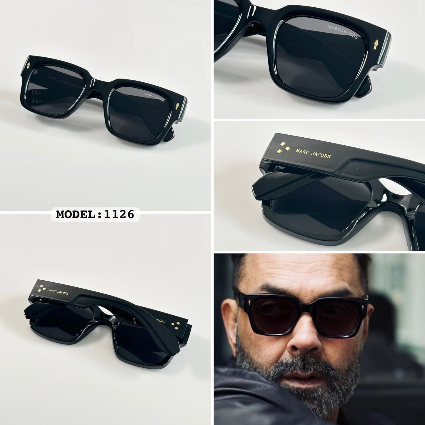 MARC JACOBS SHINE BLACK SUNGLASSES